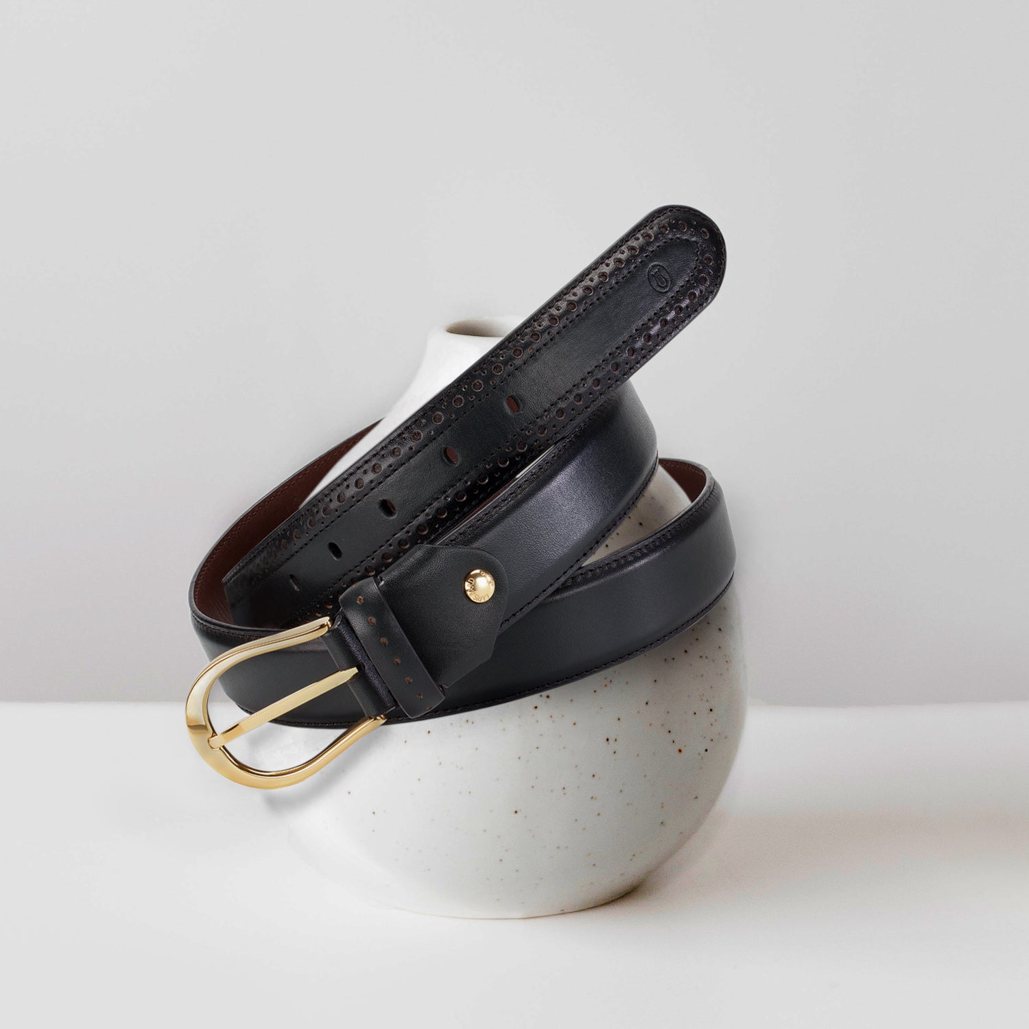 Belt - Horween Chromexcel Navy Blue - Your Choice of Solid Brass Buckl –  Lone Wolf Leather