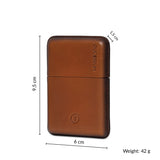 Ducorium Cognac Moulded Card Case