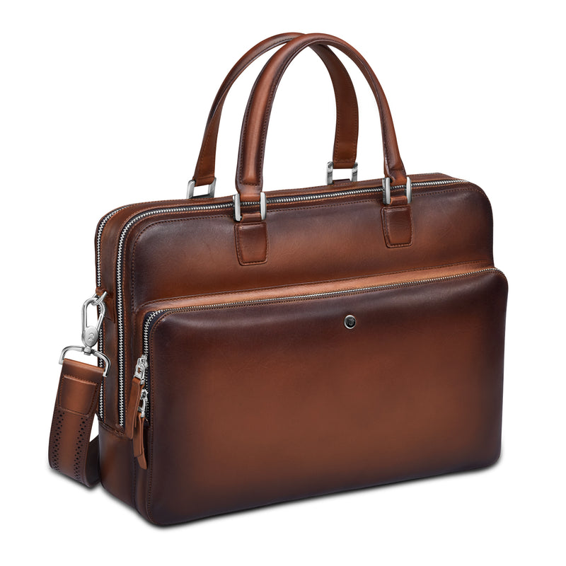 Dorchester Cognac Laptop Bag