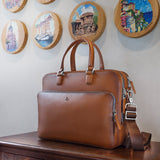 Dorchester Cognac Laptop Bag