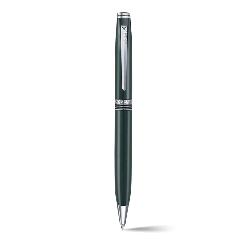 Contemporary Verdant Ballpoint Pen with Verdant Dual Compartment Wallet Gift Set