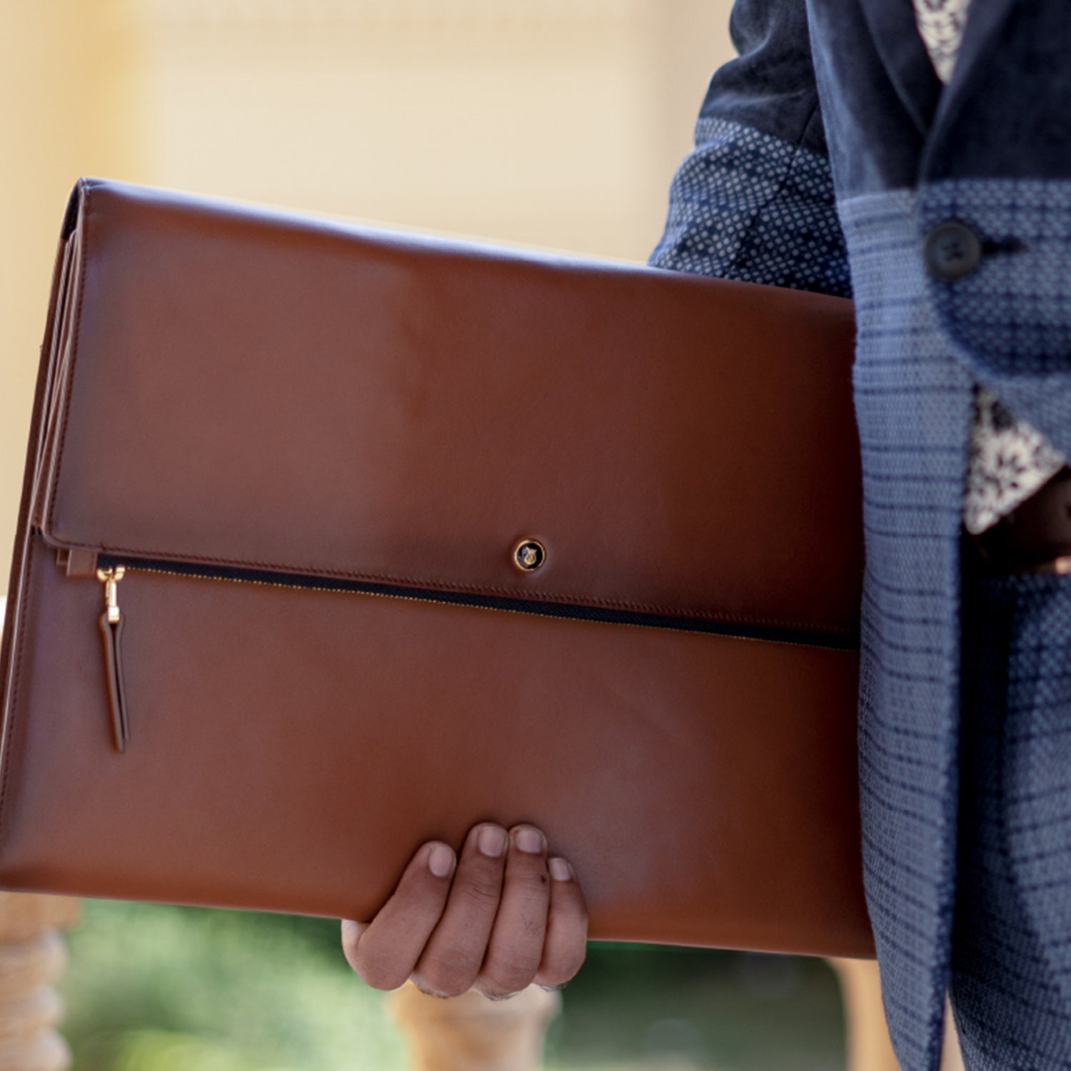 Buy Bexley Cognac Laptop Sleeve Online