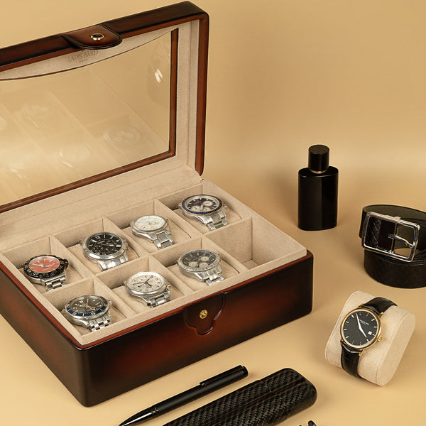 Watch Boxes and Jewelry Boxes made with Solid Wood.